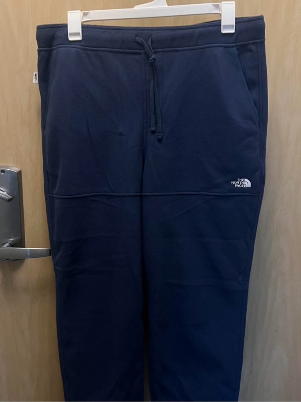 The North Face Polartec Dark Navy Fleece Top and Pants Set size large - Picture 3 of 5